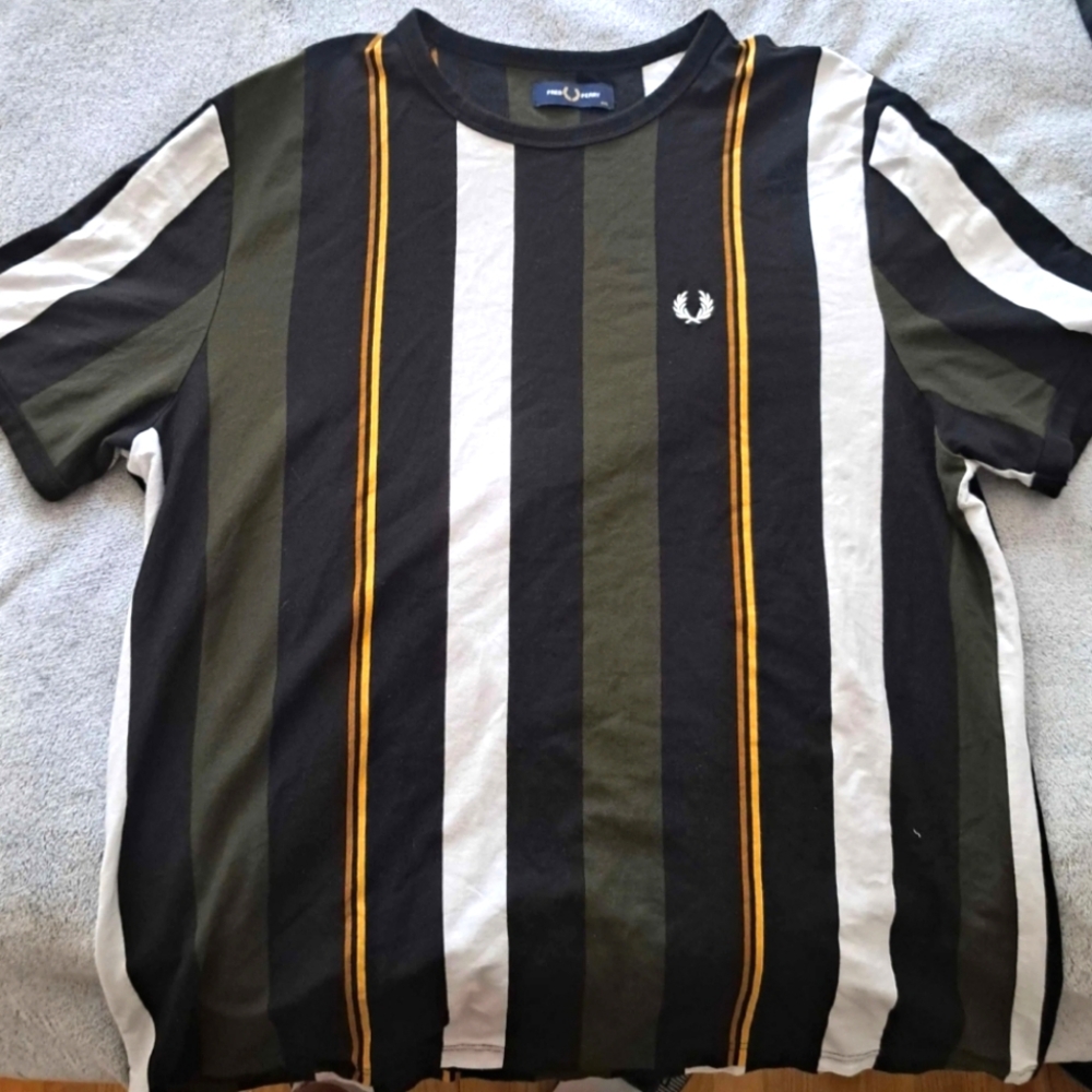 Fred Perry T-shirt gradient stripe